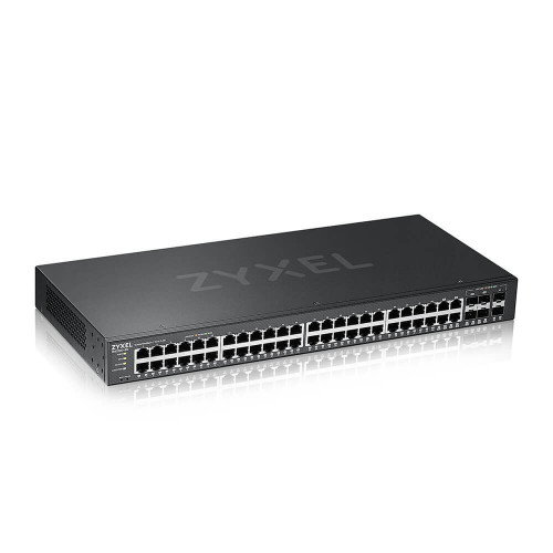 Zyxel GS2220-50-EU0101F Switch Gestionado L2 Gigabit Ethernet 44 Puertos Negro Zyxel GS2220-50-EU0101F Switch Gestionado L2 Gigabit Ethernet 44 Puertos Negro