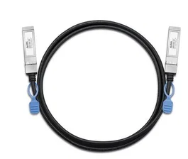 Zyxel DAC10G-1M-ZZ0103F Cable DAC SFP+ 10GbE Direct Attach, 1 Metro, Negro, Conectores Macho, para Red e InfiniBand