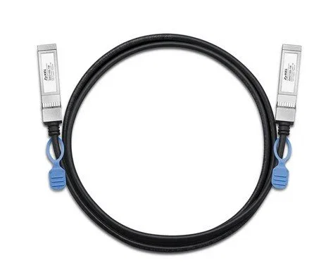 Zyxel DAC10G-1M-ZZ0103F Cable DAC SFP+ 10GbE Direct Attach, 1 Metro, Negro, Conectores Macho, para Red e InfiniBand