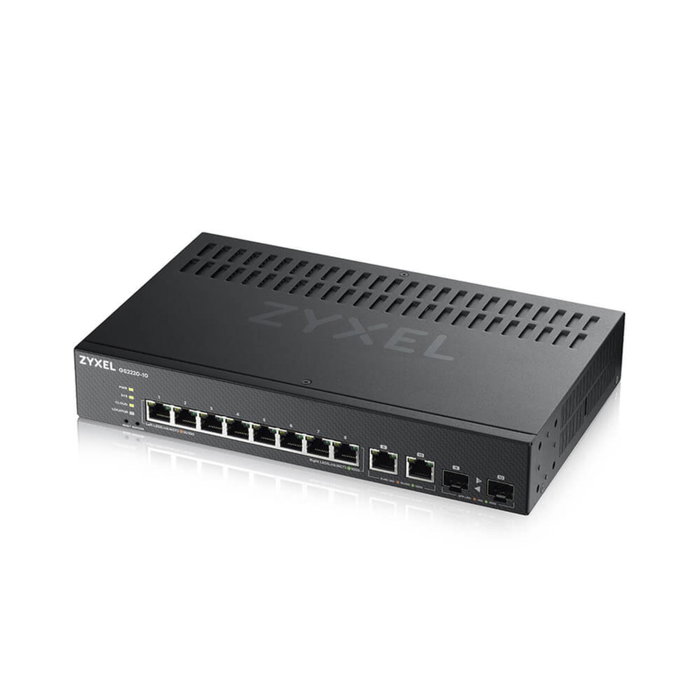 Zyxel GS2220-10-EU0101F Switch Gestionado L2 Gigabit Ethernet Negro Zyxel GS2220-10-EU0101F Switch Gestionado L2 Gigabit Ethernet Negro