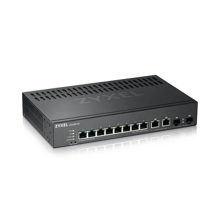 Zyxel GS2220-10 Switch Gestionado L2 Gigabit Ethernet 10 puertos Zyxel GS2220-10 Switch Gestionado L2 Gigabit Ethernet 10 puertos