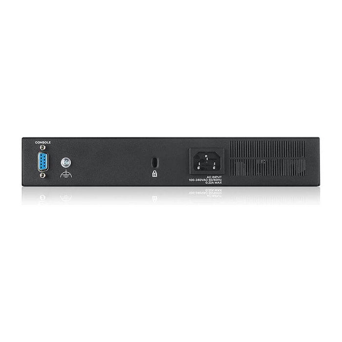 Zyxel GS2220-10-EU0101F Switch L2 Gestionado Rack 10 Puertos Gigabit (10/100/1000), 20 Gbit/s, Sin Ventilador, PoE No