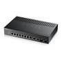 Zyxel GS2220-10-EU0101F Switch L2 Gestionado Rack 10 Puertos Gigabit (10/100/1000), 20 Gbit/s, Sin Ventilador, PoE No