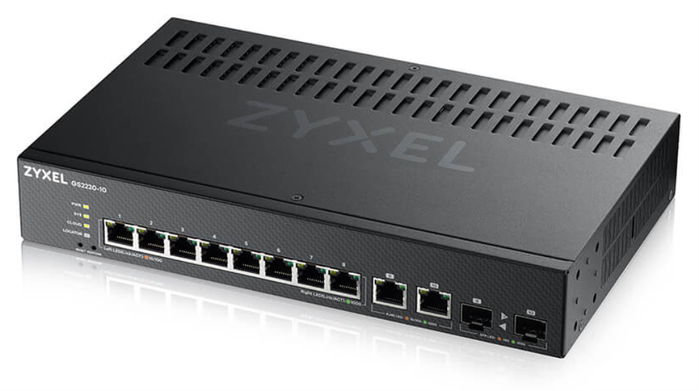 Zyxel GS2220-10 Switch Gestionado L2 Gigabit Ethernet 10 puertos Zyxel GS2220-10 Switch Gestionado L2 Gigabit Ethernet 10 puertos