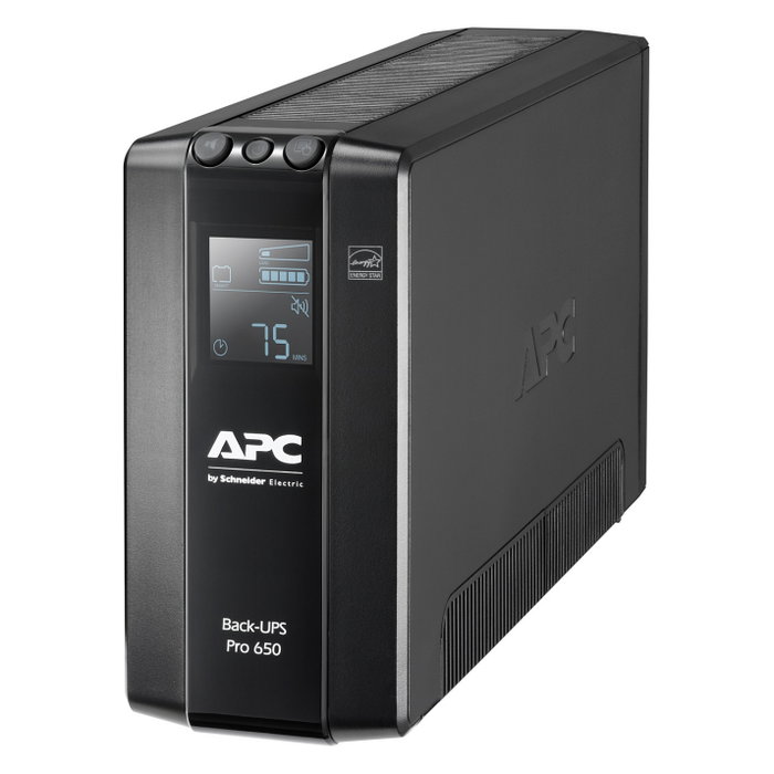 APC Back-UPS Pro BR650MI 650VA 390W con AVR y 6 salidas AC APC Back-UPS Pro BR650MI 650VA 390W con AVR y 6 salidas AC