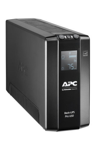 APC BR650MI Sistema de Alimentación Ininterrumpida (UPS) Línea interactiva 0,65 kVA 390 W 6 salidas AC