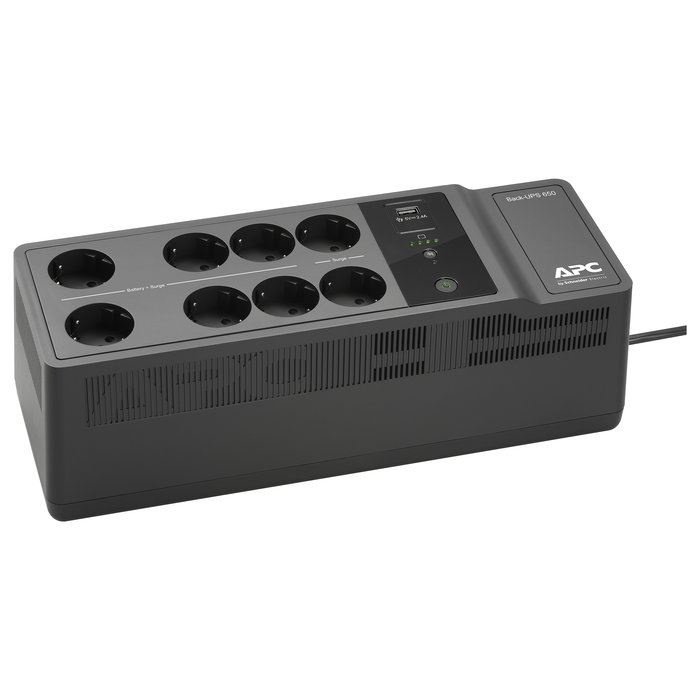 APC Back-UPS BE650G2-GR SAI 650VA 400W 230V 8 Tomas, UPS Offline 1 Puerto USB Carga