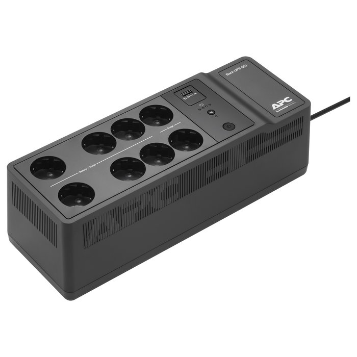APC Back-UPS BE650G2-GR SAI 650VA 400W 230V 8 Tomas, UPS Offline 1 Puerto USB Carga