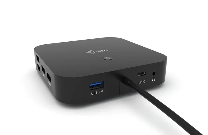 i-tec C31DUALDPDOCKPD Docking Station USB-C con Dual DisplayPort 4K, LAN Gigabit, 3x USB 3.1, 2x USB 2.0, PD 100W, Jack Audio/Mic para Portátil