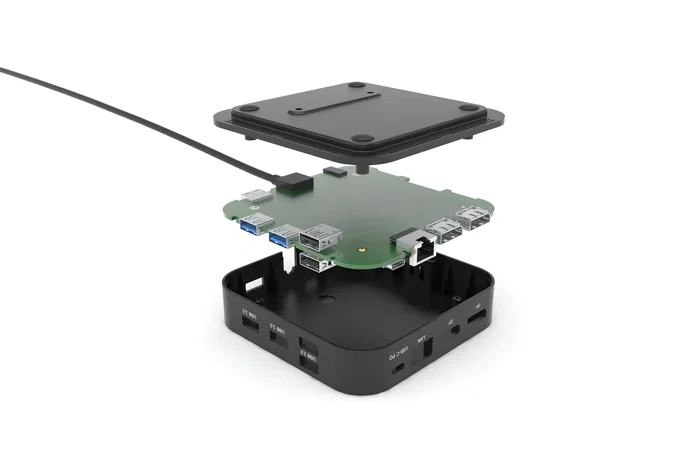 i-tec C31DUALDPDOCKPD Docking Station USB-C con Dual DisplayPort 4K, LAN Gigabit, 3x USB 3.1, 2x USB 2.0, PD 100W, Jack Audio/Mic para Portátil