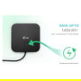 I-tec Docking Station USB-C Dual Display MST con 2x DP, Gigabit LAN, 3x USB 3.1, 2x USB 2.0, USB-C Data y Jack Audio/Mic