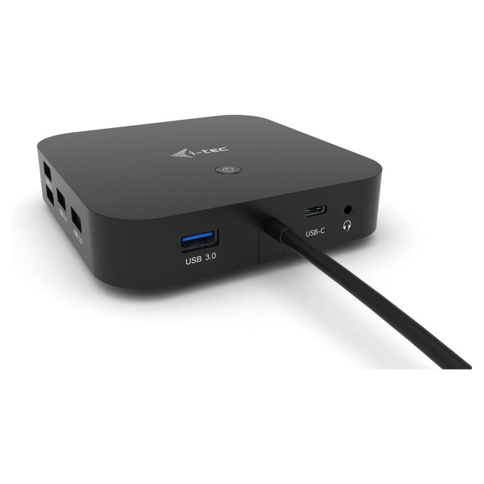I-tec Docking Station USB-C Dual Display MST con 2x DP, Gigabit LAN, 3x USB 3.1, 2x USB 2.0, USB-C Data y Jack Audio/Mic I-tec Docking Station USB-C Dual Display MST con 2x DP, Gigabit LAN, 3x USB 3.1, 2x USB 2.0, USB-C Data y Jack Audio/Mic