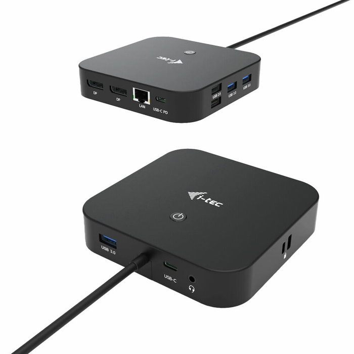 I-tec C31DUALDPDOCKPD Dual Display Docking Station USB-C con Power Delivery 100W I-tec C31DUALDPDOCKPD Dual Display Docking Station USB-C con Power Delivery 100W