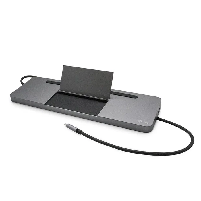 I-tec C31FLATDOCKPDPRO Base y Docking Station USB-C Metal - 85W PD, 3x Display (HDMI/VGA/DP), Gigabit Ethernet, 4x USB, Lector de Tarjetas I-tec C31FLATDOCKPDPRO Base y Docking Station USB-C Metal - 85W PD, 3x Display (HDMI/VGA/DP), Gigabit Ethernet, 4x USB, Lector de Tarjetas