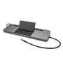 I-tec C31FLATDOCKPDPRO Base y Docking Station USB-C Metal - 85W PD, 3x Display (HDMI/VGA/DP), Gigabit Ethernet, 4x USB, Lector de Tarjetas