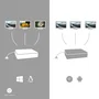 i-tec Estación de acoplamiento USB-C Metal Ergonómica 4K con PD 85W