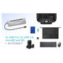 I-tec I-tec Cable USB-C Docking Station Largo con 3x Display 4K y Power Delivery 85W