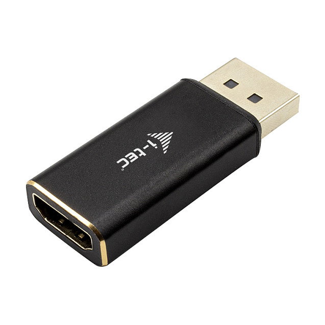 I-Tec Adaptador DisplayPort a HDMI 4K 60Hz Negro