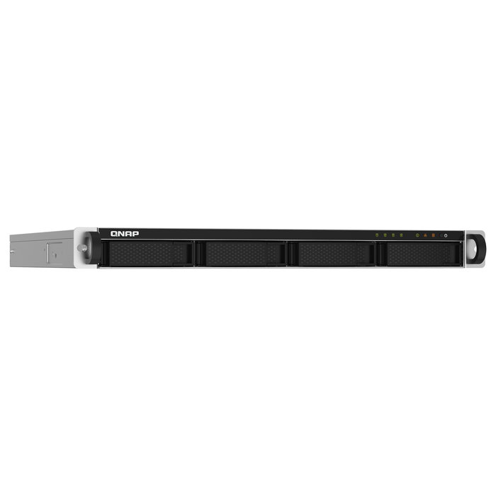 QNAP TS-432PXU-2G NAS Rackmount 4-Bay (1U), Alpine AL-324 Quad-Core 1.7 GHz, 2 GB DDR4, 4x SATA 6 Gb/s, 2x SFP+, 2x 10GbE, Fuente 250W