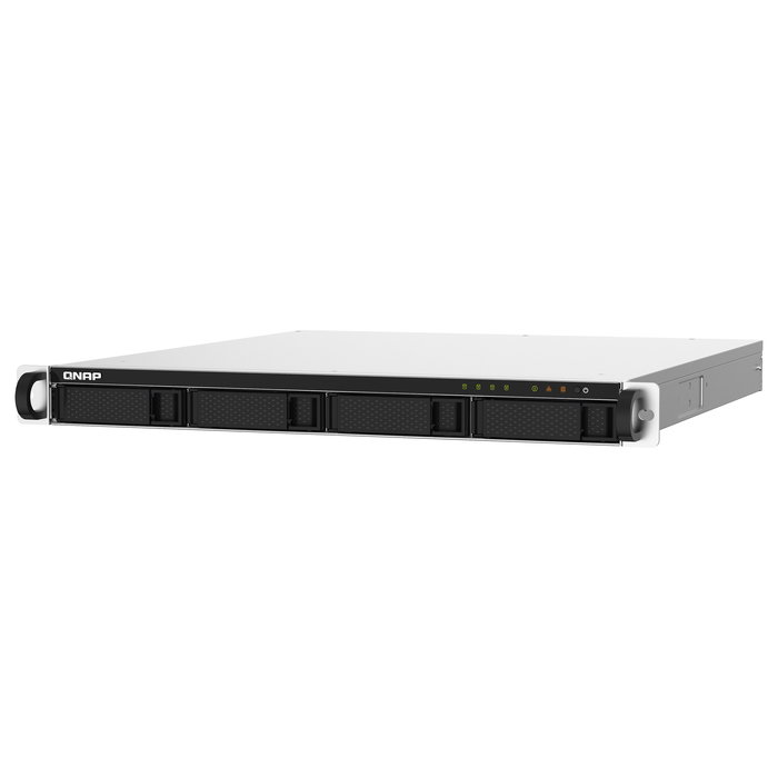 QNAP TS-432PXU-2G NAS Rackmount 4-Bay (1U), Alpine AL-324 Quad-Core 1.7 GHz, 2 GB DDR4, 4x SATA 6 Gb/s, 2x SFP+, 2x 10GbE, Fuente 250W