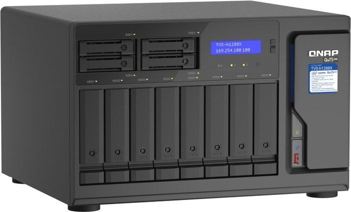 QNAP TVS-h1288X-W1250-16G NAS Torre con Intel® Xeon® W-1250 y 16 GB DDR4