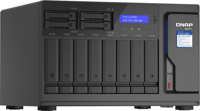 QNAP TVS-h1288X-W1250-16G NAS Torre con Intel® Xeon® W-1250 y 16 GB DDR4