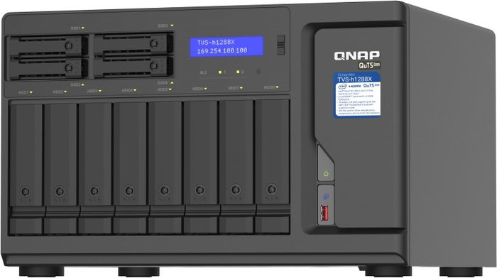 QNAP TVS-h1288X-W1250-16G NAS Torre con Intel® Xeon® W-1250 y 16 GB DDR4