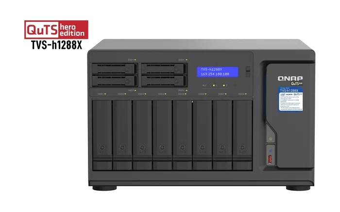 QNAP TVS-h1288X-W1250-16G NAS Torre con Intel® Xeon® W-1250 y 16 GB DDR4