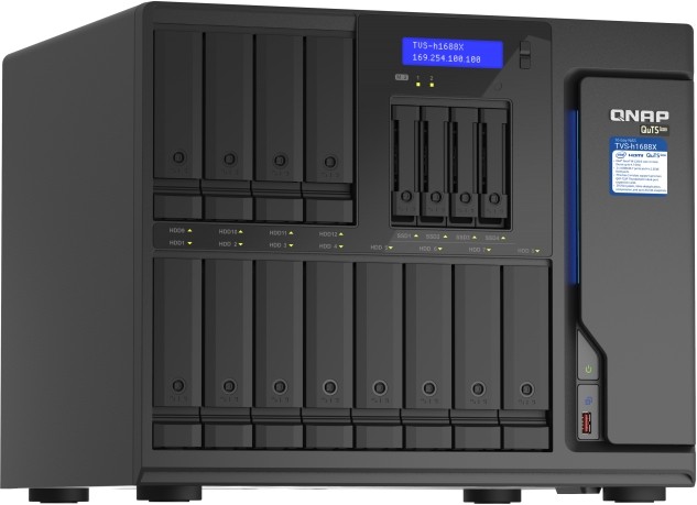 QNAP TVS-h1688X NAS Torre Intel® Xeon® W-1250 32 GB DDR4