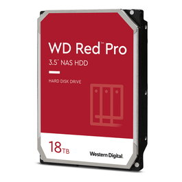 Western Digital Red Pro Disco Duro Interno 18 TB 7200 RPM 512 MB 3.5" SATA