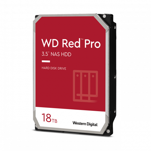 Western Digital Red Pro 18 TB 7200 RPM 512 MB SATA 3.5 pulg. WD181KFGX