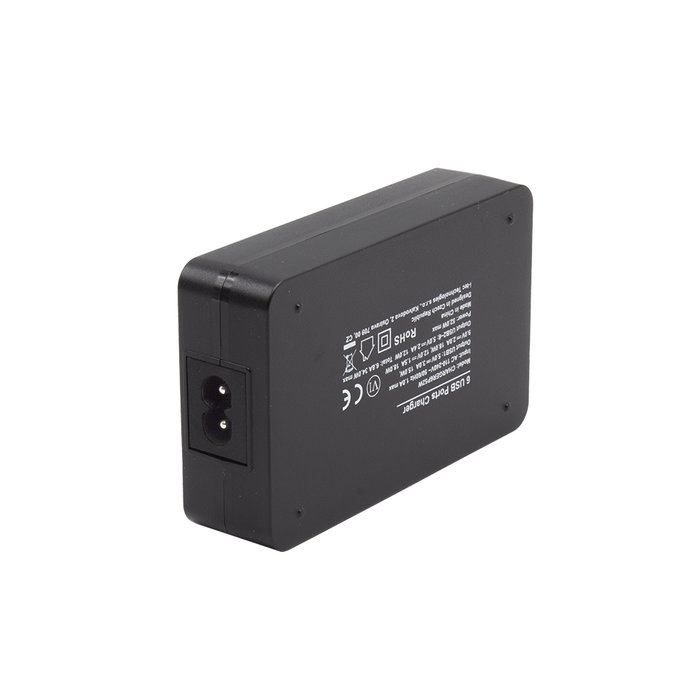I-tec Cargador USB Inteligente de 52W con 6 Puertos USB-A
