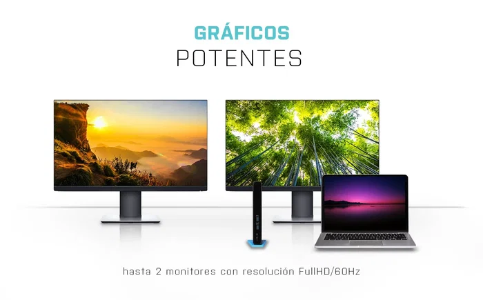 i-tec Docking Station USB 3.0/Type-C con 2x Puertos HDMI, LAN Gigabit, 2x USB 3.0, 4x USB 2.0, Audio/Mic para Portátil, Compatible con Windows, macOS