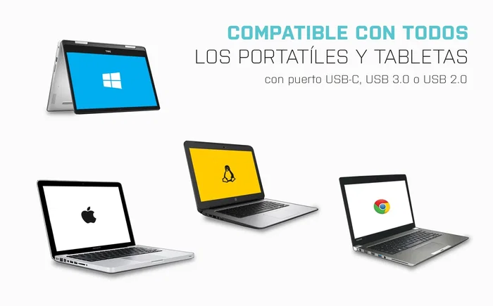 i-tec Docking Station USB 3.0/Type-C con 2x Puertos HDMI, LAN Gigabit, 2x USB 3.0, 4x USB 2.0, Audio/Mic para Portátil, Compatible con Windows, macOS