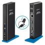 I-tec USB 3.0/USB-C Dual HDMI Docking Station ADA - 2x HDMI, Gigabit LAN, 6x USB, Audio, Mic, con Cable