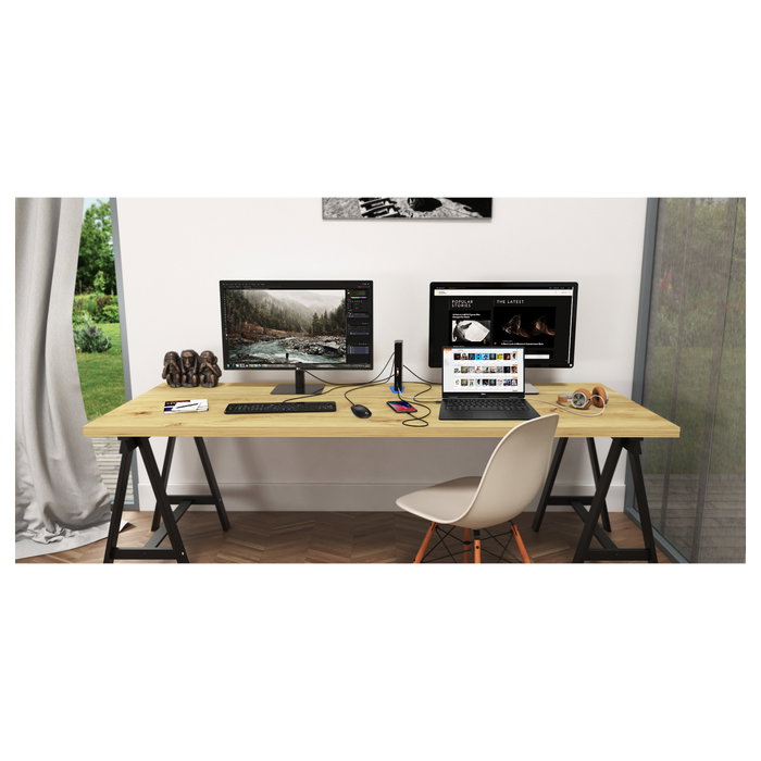 I-tec USB 3.0/USB-C Dual HDMI Docking Station ADA - 2x HDMI, Gigabit LAN, 6x USB, Audio, Mic, con Cable