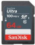 SanDisk Ultra 64 GB SDXC UHS-I Clase 10