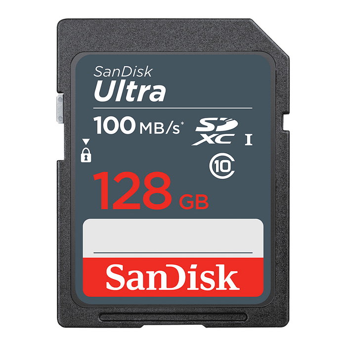 SanDisk Ultra Tarjeta de Memoria SDXC 128 GB, Velocidad de Lectura Hasta 100 MB/s SanDisk Ultra Tarjeta de Memoria SDXC 128 GB, Velocidad de Lectura Hasta 100 MB/s