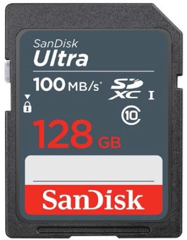 SanDisk Ultra 128 GB SDXC UHS-I Negro SanDisk Ultra 128 GB SDXC UHS-I Negro