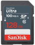 SanDisk Ultra 128 GB SDXC UHS-I Negro