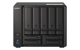 QNAP TS-H973AX NAS Torre Ryzen Embedded V1500B 8 GB DDR4 Negro