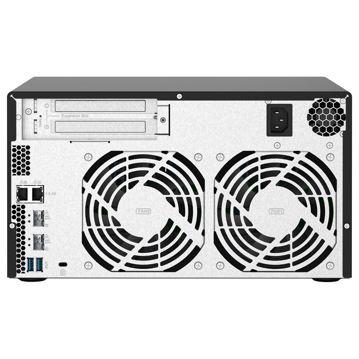 QNAP TS-832PX-4G NAS Torre 8-Bay 4GB DDR4 AL324 1.7GHz 2500Mbit/s