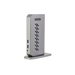 Startechcom Docking Station 13 en 1 con USB-C, HDMI, DisplayPort, 6x USB 3.0, RJ45 y Audio para Portátil y PC