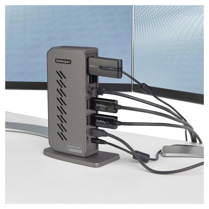 StarTech.com Docking Station Híbrida USB-C/USB-A Dual 4K 60Hz DK30A2DHUUE StarTech.com Docking Station Híbrida USB-C/USB-A Dual 4K 60Hz DK30A2DHUUE