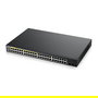 Zyxel GS1900-48HPv2 Switch Gestionado L2 Gigabit 48 Puertos PoE+ (24 puertos) + 2 SFP, Rack 100 Gbit/s, Negro