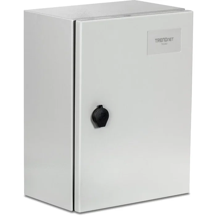 Trendnet TI-CA2 Armario de acero IP66 para equipos de red exterior, carcasa con cerradura para montaje en pared y DIN-Rail, ideal para switches y PoE
