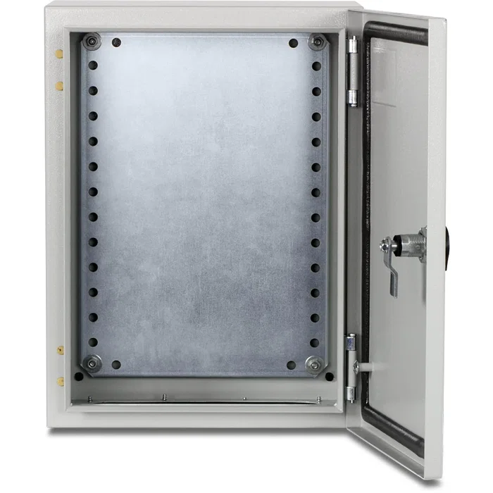 Trendnet TI-CA2 Armario de acero IP66 para equipos de red exterior, carcasa con cerradura para montaje en pared y DIN-Rail, ideal para switches y PoE