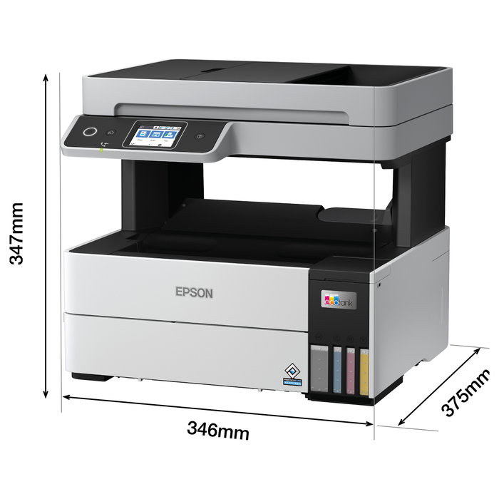 Epson ET-5170 EcoTank Impresora Multifunción 4en1 A4 Inyección Tinta Color LAN WiFi ADF Duplex 4800x1200 DPI