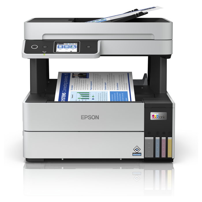 Epson ET-5170 EcoTank Impresora Multifunción 4en1 A4 Inyección Tinta Color LAN WiFi ADF Duplex 4800x1200 DPI