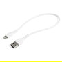 StarTech Cable USB-A a Lightning de 30 cm - Con Fibra de Aramid - Certificado Apple MFi - para iPhone 12 / iPad